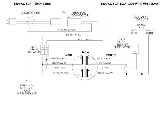 Marine Isolation Transformer Wiring Diagram